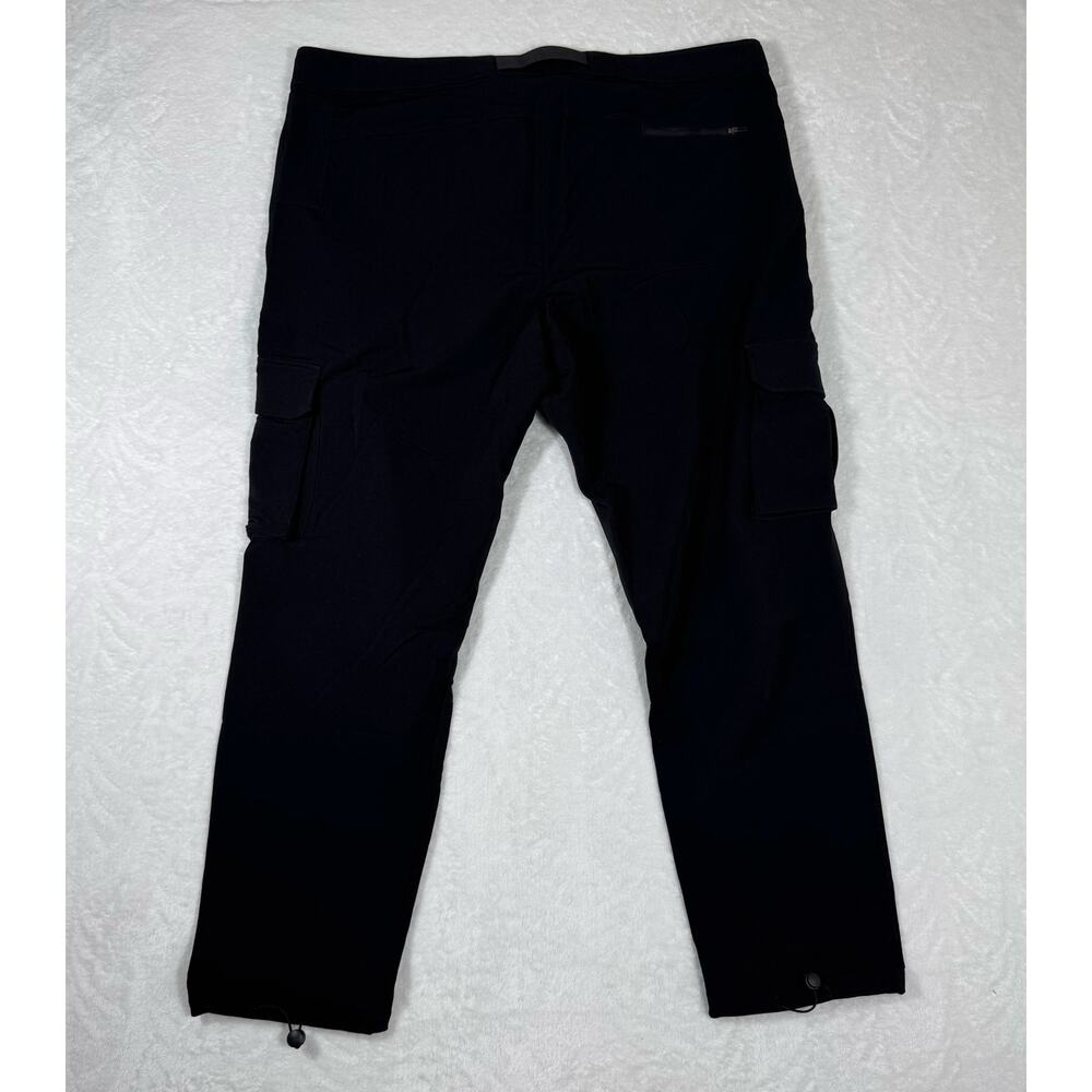 OBS Tactical Cargo Pants Men's 3XL Black Utility Stretch Hiking Outerwear Belted - Picture 2 of 11